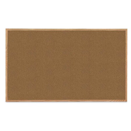 United Visual Products Combo Board, 48"x36", White Frame/White Porcelain & Forbo UVDECORK4836W-WHTPORC-FORBO